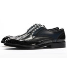 Indulge in Opulence: Exquisite Leather Business Formal Shoes for Men, Featuring a Sleek Pointed Toe.