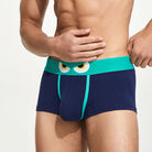 Indulge in charming comfort with our Cotton Men's Underwear featuring cute eye designs.