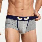 Indulge in charming comfort with our Cotton Men's Underwear featuring cute eye designs.