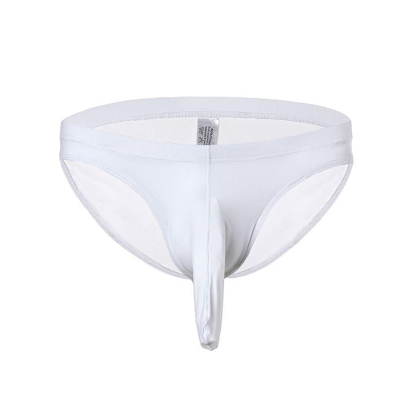 Indulge in luxury and allure with our Men's Sexy Ice Silk Nylon Briefs.