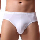 Indulge in luxury and allure with our Men's Sexy Ice Silk Nylon Briefs.