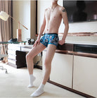 Introducing our Cotton Men's Underwear Boxer Shorts with a unique personality print.