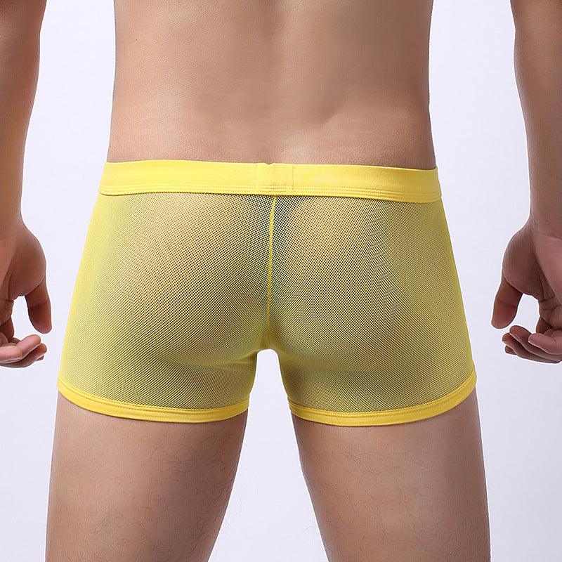 Introducing our Men's Underwear, featuring a breathable and lightweight mesh design.