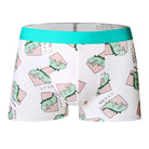 Introducing our New Men's Cartoon Underwear, blending silk and polyester for style and comfort in one playful package.