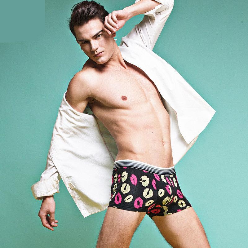 Introducing our New Men's Cartoon Underwear, blending silk and polyester for style and comfort in one playful package.