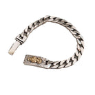 Introducing our S925 silver Cuban bracelet, a stylish piece of jewelry designed for both men and women.