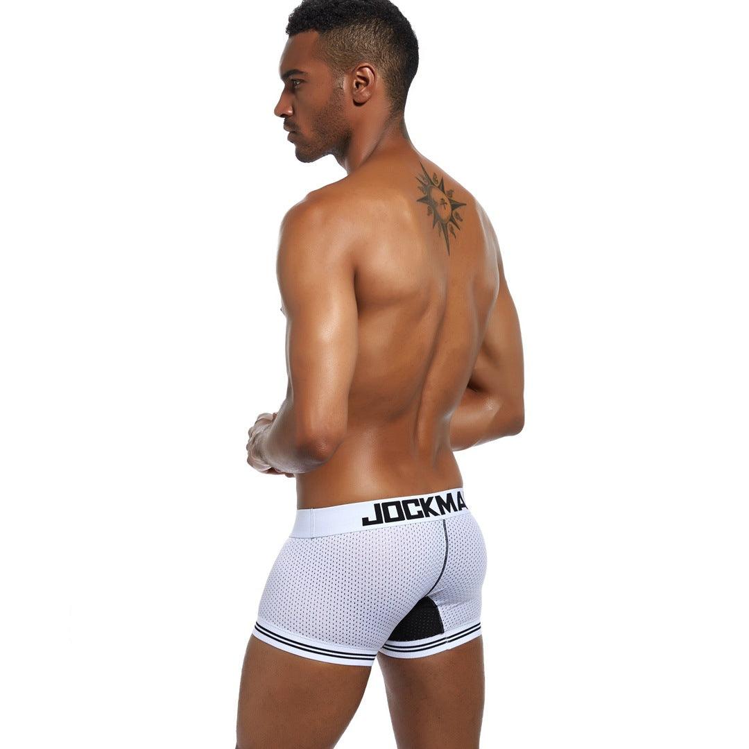 Introducing our Underwear Boxer for Men, designed with breathable mesh for ultimate comfort.