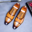 Introducing the Height of Luxury: New Business Formal Pointed Leather Shoes.