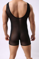 Introducing the New Hot Sell Men's Underwear Mesh Sheer Bodysuit.