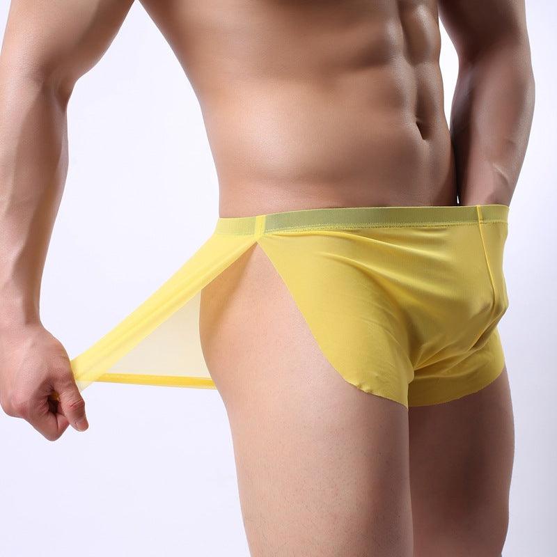 Invest in ultimate comfort and style with our Men's Underwear Mesh Arrow Boxer Easy.