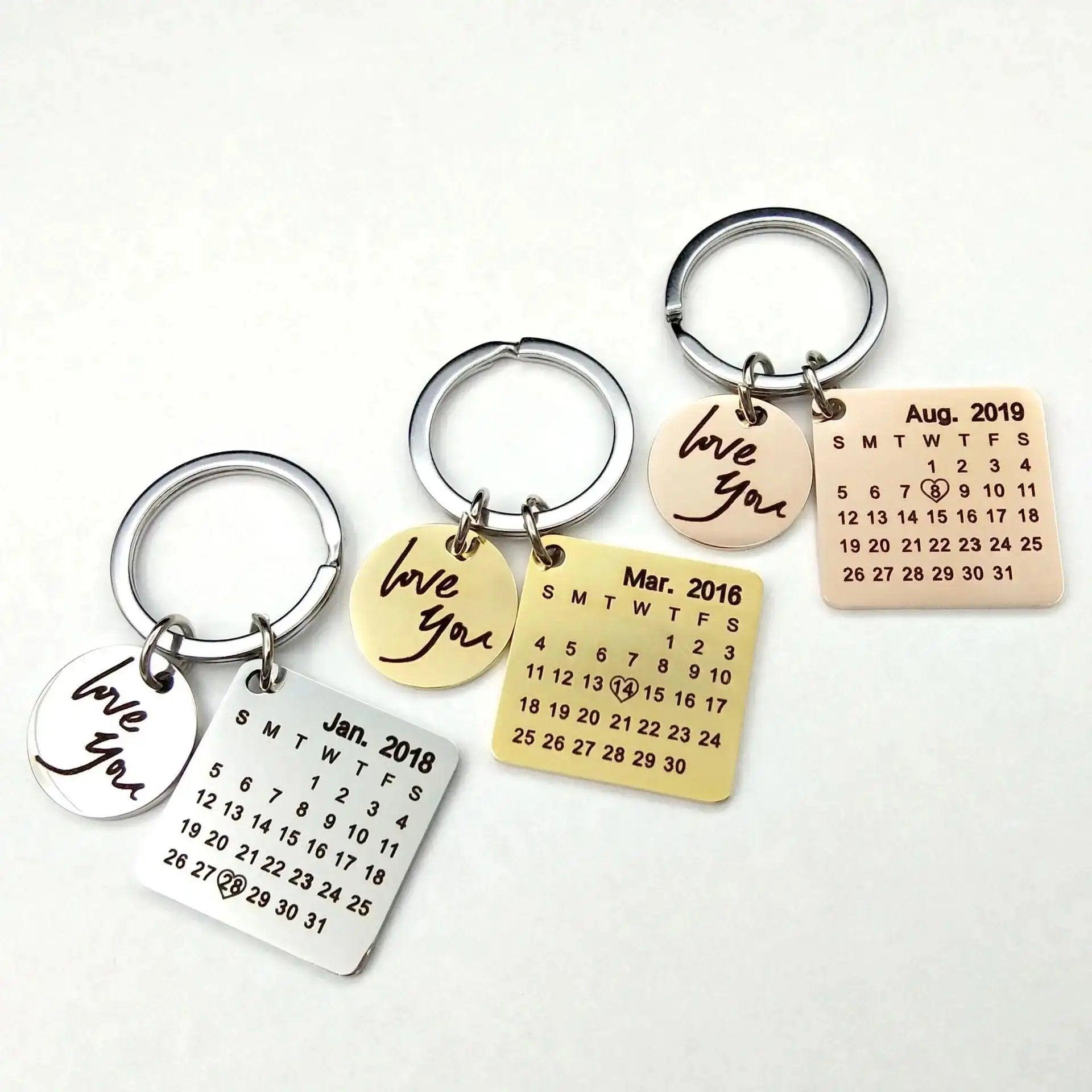 Keychains: Personalize with DIY calendar lettering, perfect for Valentine's Day, birthdays, and more. Create custom keychains that reflect your unique style and make a statement wherever you go.