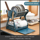 Kitchen Rack Utensils Drying And Washing Draining Bowl Rack