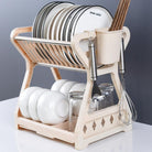 Kitchen Rack Utensils Drying And Washing Draining Bowl Rack