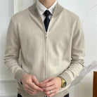 Knitwear Coat For Men Trendy Brand Long Sleeve