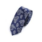 Korean Style Men's Business Tie – Stylish Cashew Flower Design, Perfect for Formal or Casual Wear