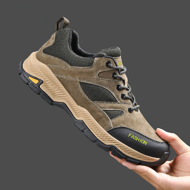 Lace-up Sneakers For Men Casual Breathable Outdoor Hiking Running Sports Shoes