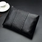 Leather hand bag leather clutch malehead layer cowhide man bag large leisure bag