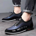 Letter Print Sneakers Men No Tie Outdoor Running Sports Shoes