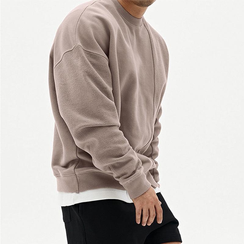 Loose Men's Pullover Round Neck Sweater.