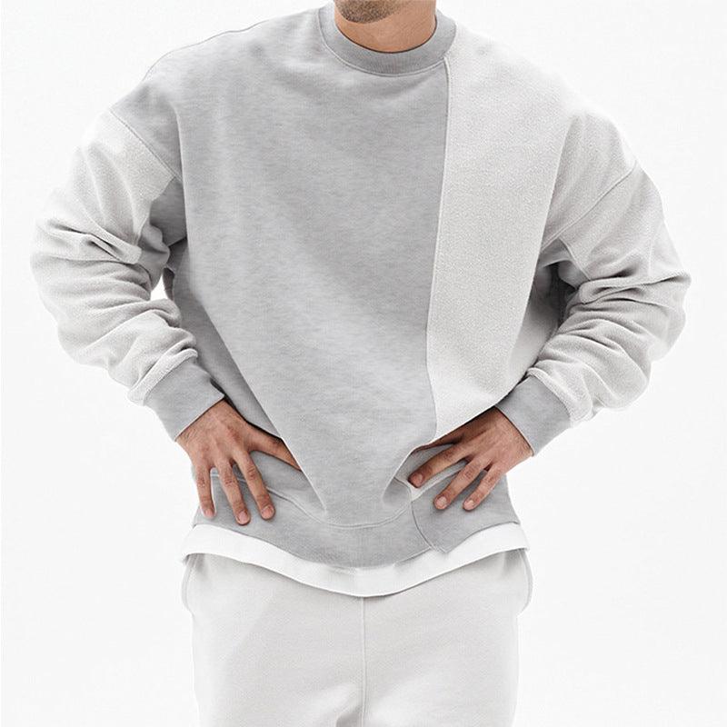 Loose Men's Pullover Round Neck Sweater.