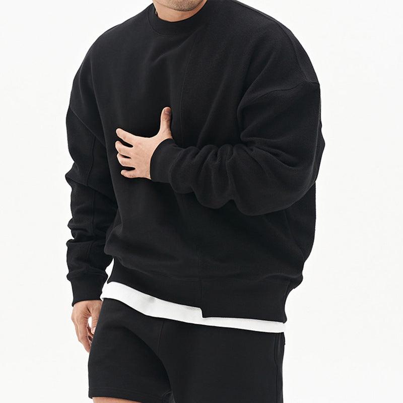 Loose Men's Pullover Round Neck Sweater.