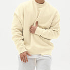 Loose Men's Pullover Round Neck Sweater.