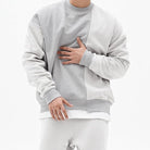 Loose Men's Pullover Round Neck Sweater.