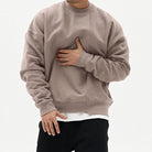 Loose Men's Pullover Round Neck Sweater.