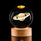 Luminous Galaxy Crystal Ball Decoration 3D Laser Inner Carving