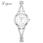 Luxury Bracelet Women Dress Watches Fashion Quartz Crystal Watches Lvpai Brand Ladies Casual Dress Sport WristWatch