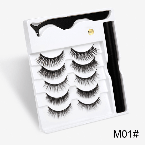 "Magnetic lashes: Easy, glue-free solution for quick, stylish eye enhancement."