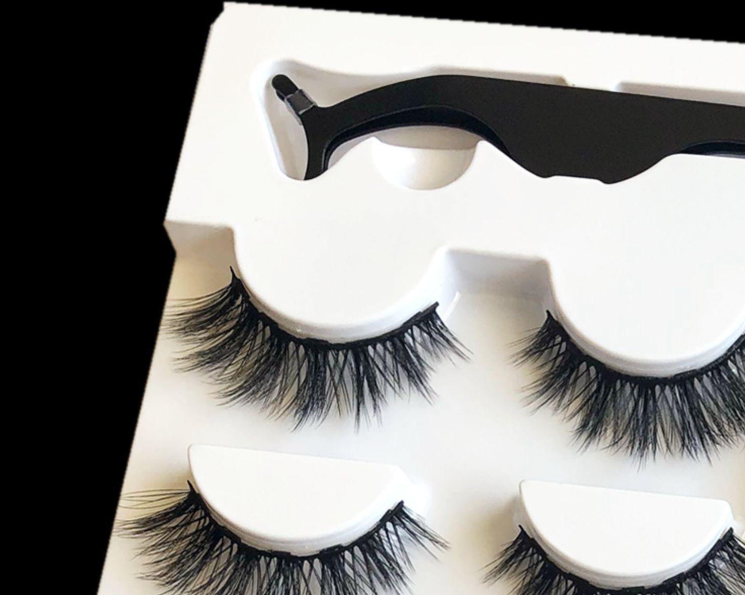 "Magnetic lashes: Easy, glue-free solution for quick, stylish eye enhancement."