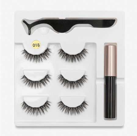 "Magnetic lashes: Easy, glue-free solution for quick, stylish eye enhancement."