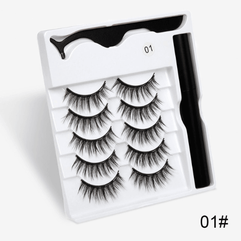 "Magnetic lashes: Easy, glue-free solution for quick, stylish eye enhancement."