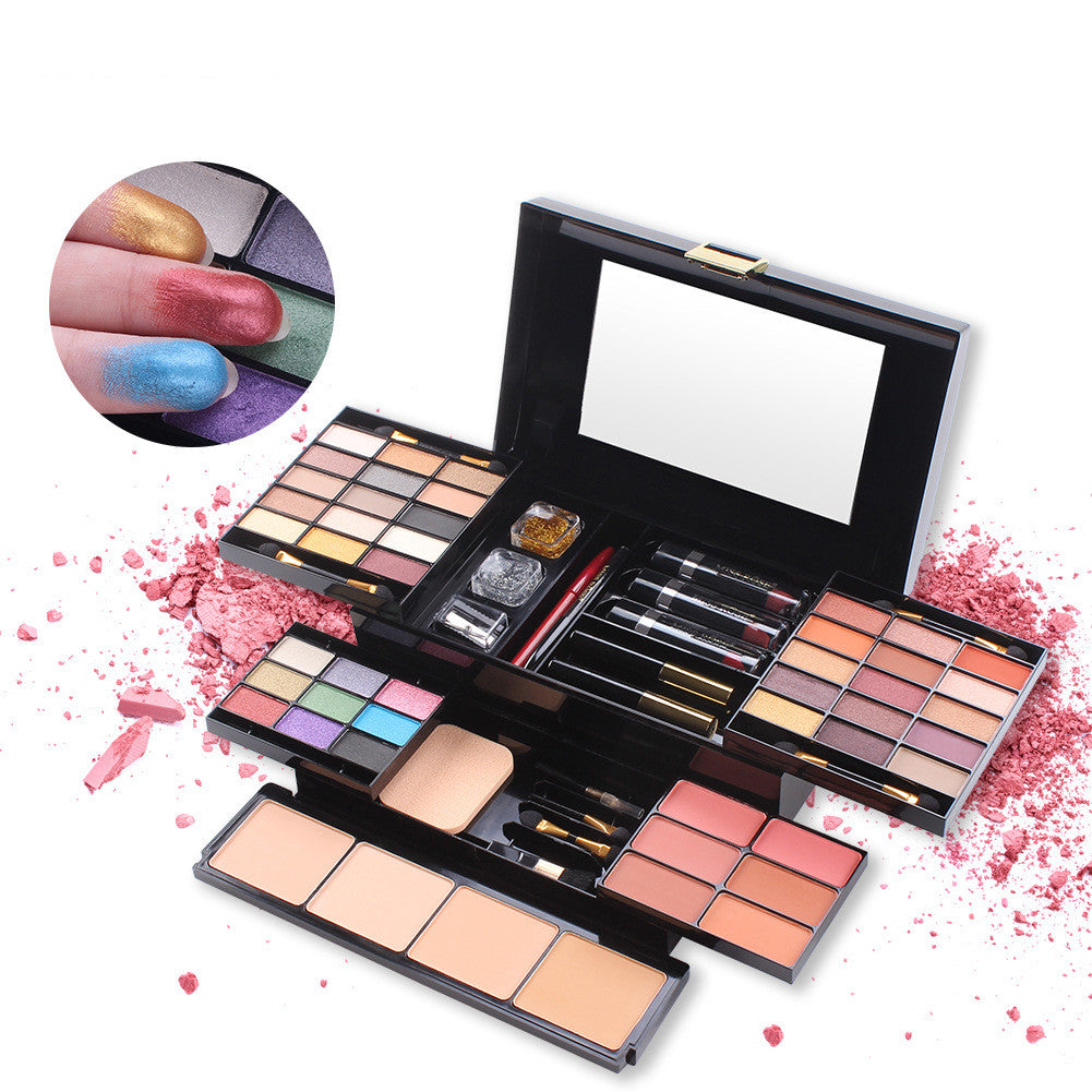 Matte Eyeshadow Box Cosmetic Case Multi-function Make-up Tray