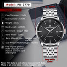 Mechanical Watch Men's Waterproof Steel Band Watch