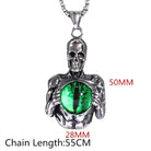 Men And Women Titanium Steel Necklace Punk Hip Hop Jewelry