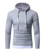 Men Hooded T Shirt