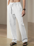 Men's Breathable Linen Loose Casual Sports Trousers