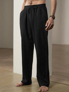 Men's Breathable Linen Loose Casual Sports Trousers