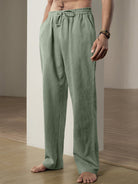 Men's Breathable Linen Loose Casual Sports Trousers