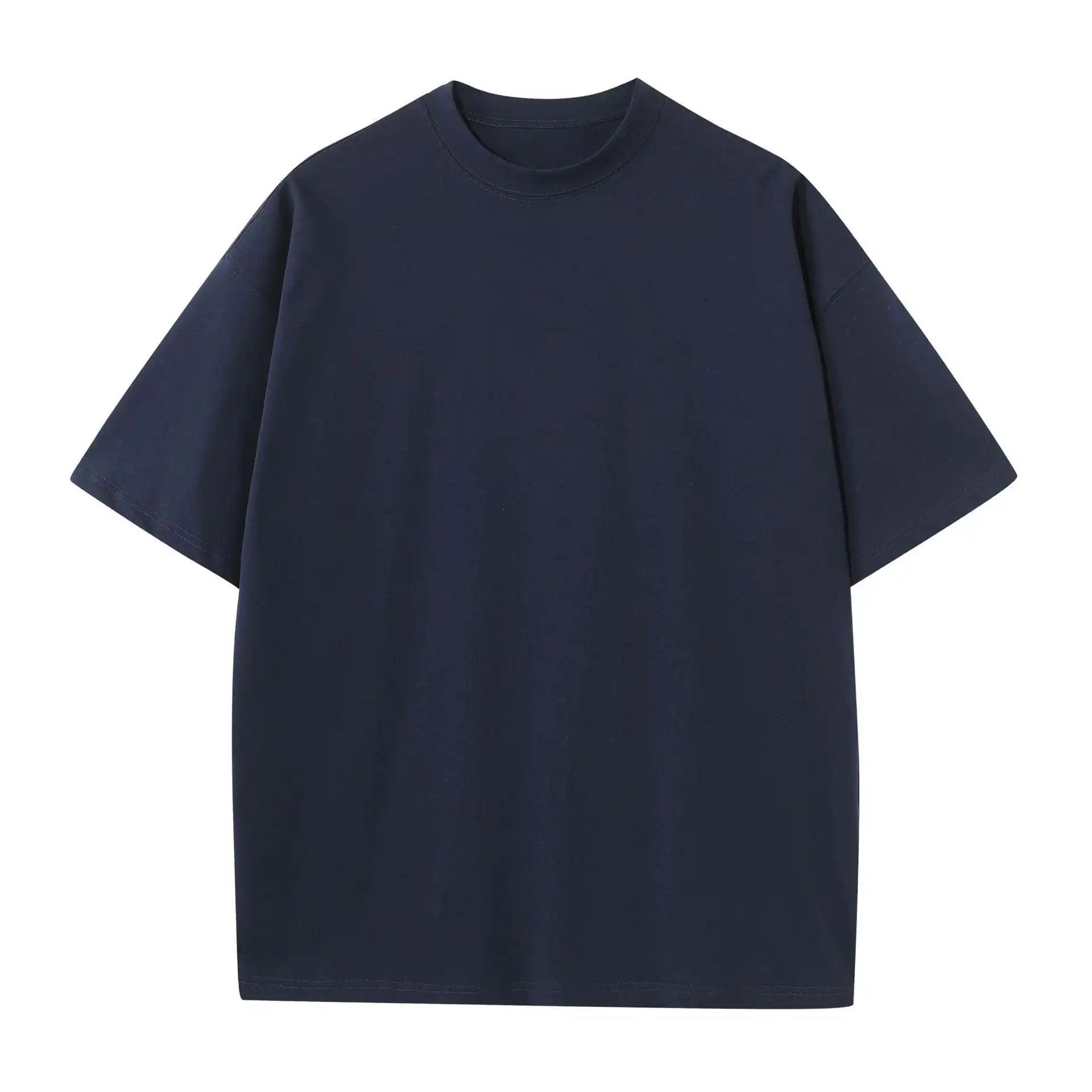 Men's Fashion Cotton Short Sleeve Round Neck T-shirt - Loose Fit.