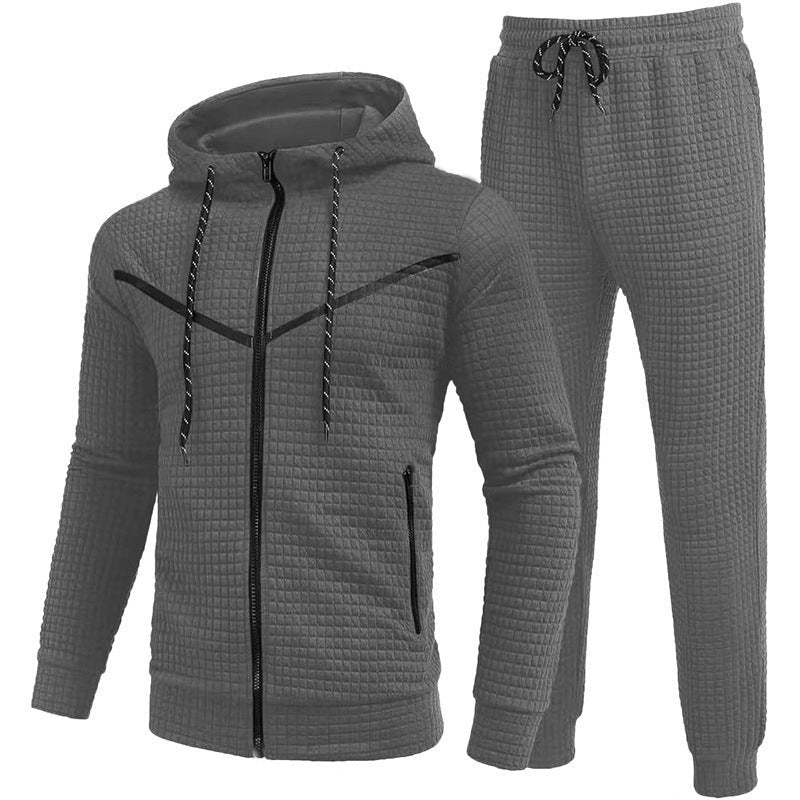 Men's Fashion Fashion Zipper Hooded Suits