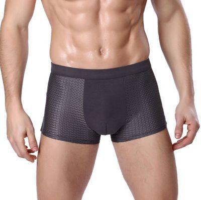 Men's Ice Silk Underwear Mesh U Convex Modal Men's Boxer Briefs Summer Hot Selling Men's Underpants