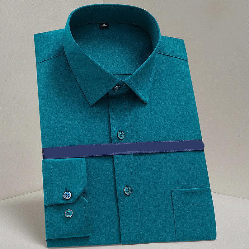 "Men's Mercerized Stretch Work Shirt."