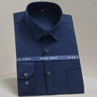 "Men's Mercerized Stretch Work Shirt."