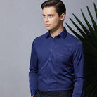 "Men's Mercerized Stretch Work Shirt."