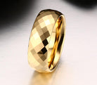 Men's Ring Tungsten Jewelry Gold Color