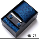 Men's Six-Piece Tie Gift Box Set – Ideal for Business, Formal Events, and Weddings