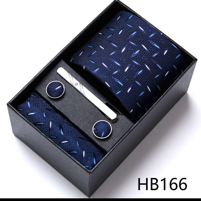 Men's Six-Piece Tie Gift Box Set – Ideal for Business, Formal Events, and Weddings